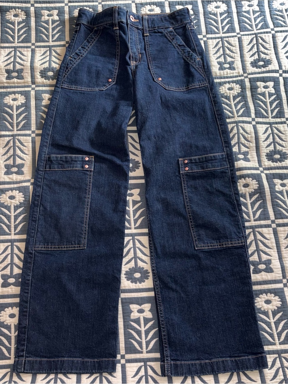 Abercrombie Kids Wide Leg Jeans 11/12 long